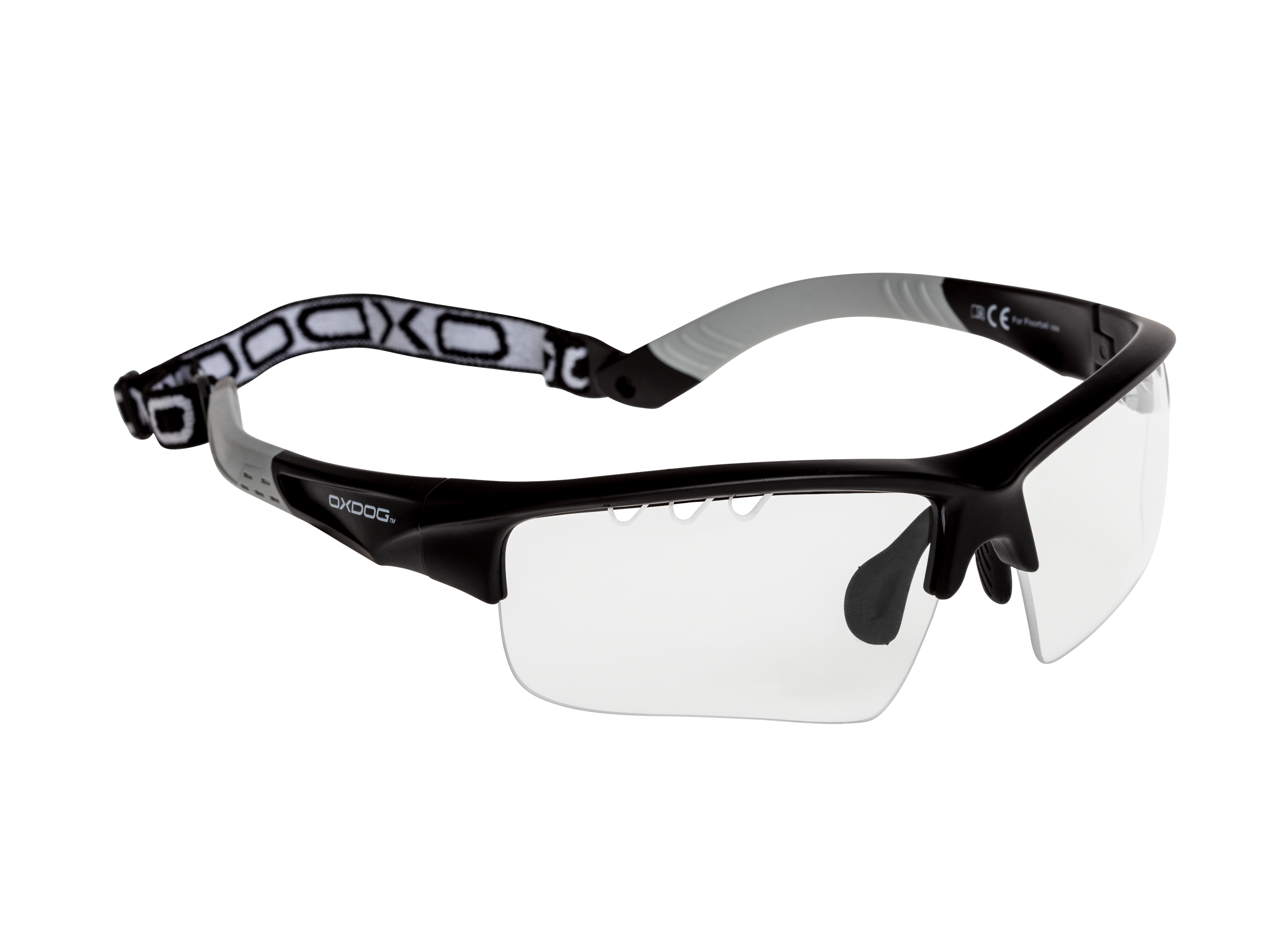 OXDOG - Floorball Schutzbrille SPECTRUM Junior/Senior, Black