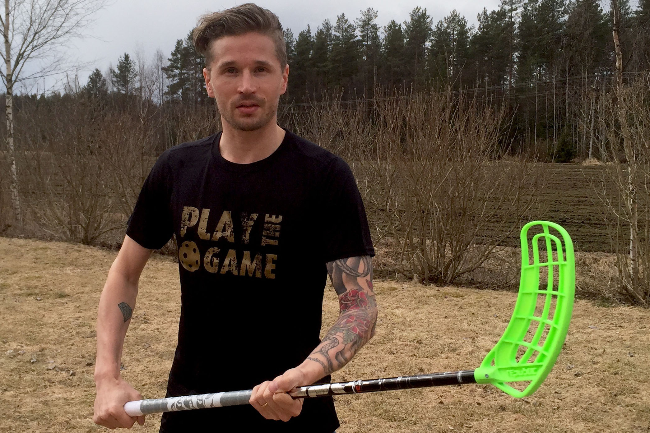 Mikko Kohonen - Floorball Funktionsshirt Play the game