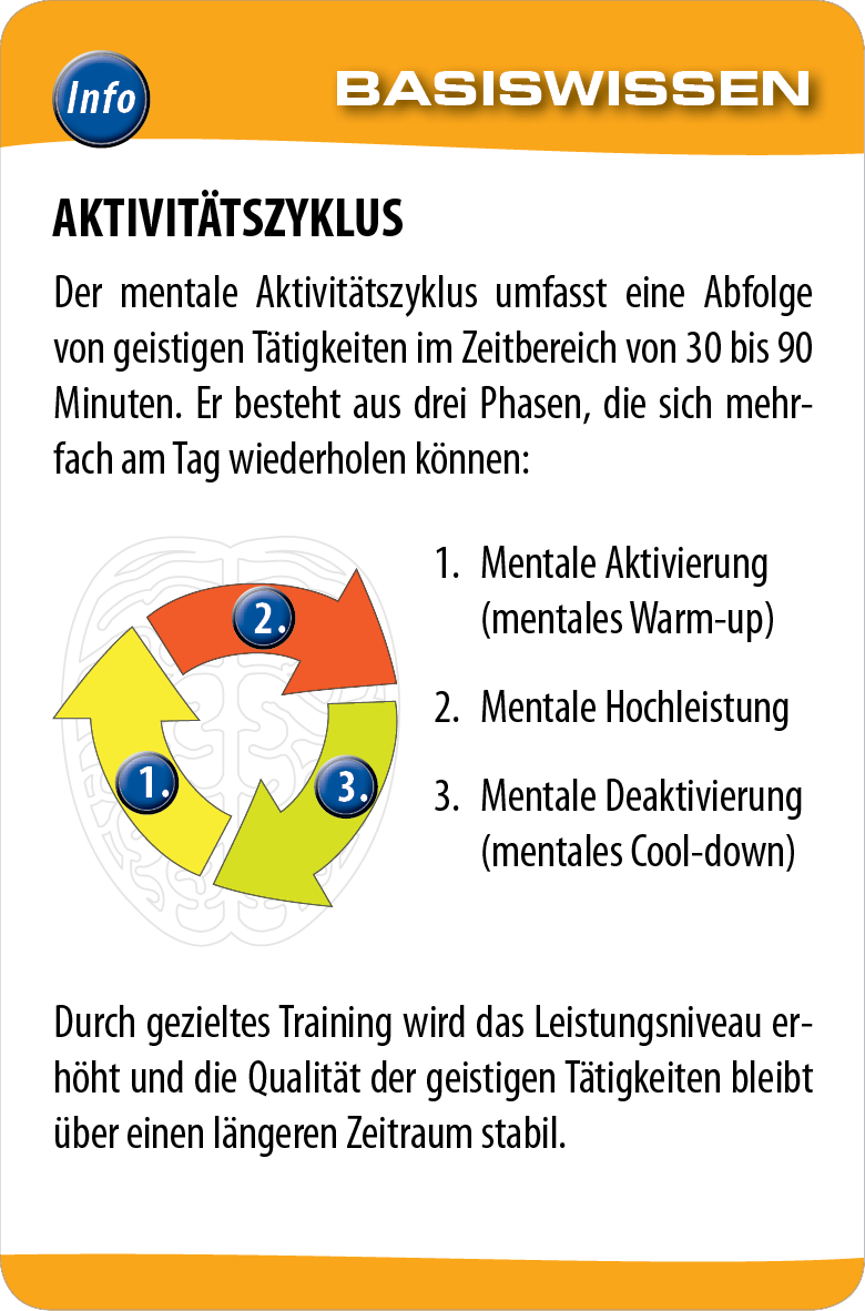 Trainingskarten Gehirntraining Braintuning